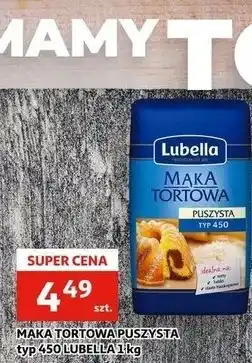 Auchan MĄKA TORTOWA PUSZYSTA typ 450 LUBELLA oferta