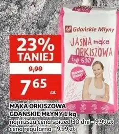 Auchan MĄKA ORKISZOWA GDAŃSKIE MŁYNY oferta