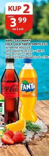 Auchan NAPÓJ GAZOWANY COCA-COLA, FANTA, SPRITE oferta