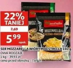 Auchan SER MOZZARELLA WIÓRY MAESTRELLA oferta