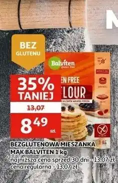 Auchan BEZGLUTENOWA MIESZANKA MĄK BALVITEN oferta
