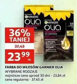 Auchan FARBA DO WŁOSÓW GARNIER OLIA oferta
