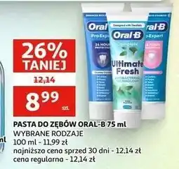 Auchan PASTA DO ZĘBÓW ORAL-B oferta