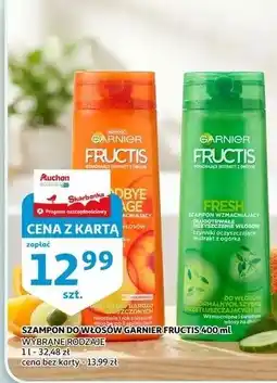 Auchan SZAMPON DO WŁOSÓW GARNIER FRUCTIS oferta