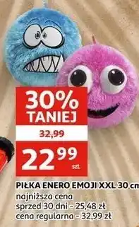 Auchan Piłka Enero Emoji XXL 30 cm oferta