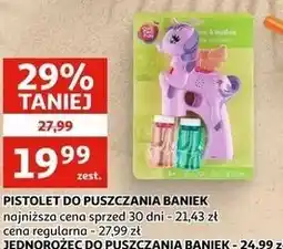 Auchan Pistolet do puszczania baniek oferta