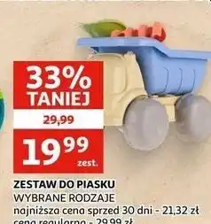 Auchan Zestaw do piasku wybrane rodzaje oferta