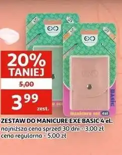 Auchan ZESTAW DO MANICURE EXE BASIC 4 el oferta