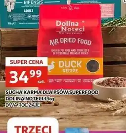 Auchan SUCHA KARMA DLA PSÓW SUPERFOOD DOLINA NOTECI oferta
