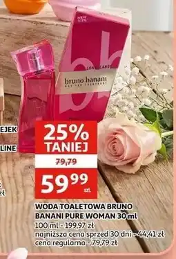 Auchan WODA TOALETOWA BRUNO BANANI PURE WOMAN oferta