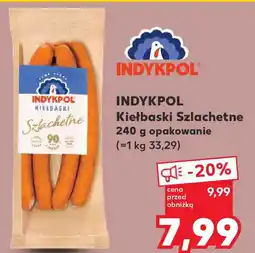 Kaufland Kiełbaski Szlachetne INDYKPOL oferta