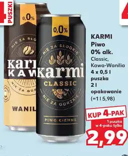 Kaufland Piwo 0% alk. KARMI oferta
