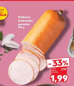 Kaufland Kiełbasa krakowska parzona oferta