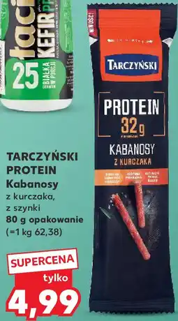Kaufland Kabanosy z kurczaka, z szynki TARCZYŃSKI PROTEIN oferta