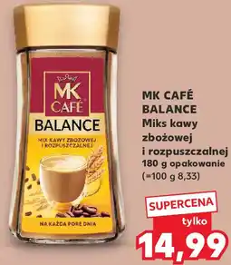 Kaufland MK CAFÉ BALANCE Miks kawy zbożowej i rozpuszczalnej oferta