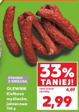 Kaufland OLEWNIK Kiełbasa myśliwska, jałowcowa oferta