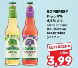 Kaufland SOMERSBY Piwo 4%, 4,5% alk. różne rodzaje oferta