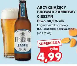 Kaufland ARCYKSIĄŻĘCY BROWAR ZAMKOWY CIESZYN Piwo oferta