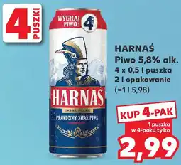 Kaufland HARNAŚ Piwo 5,8% alk oferta