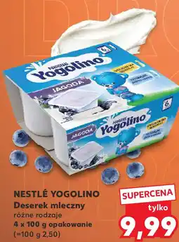 Kaufland NESTLÉ YOGOLINO Deserek mleczny różne rodzaje 4 x 100 g opakowanie oferta