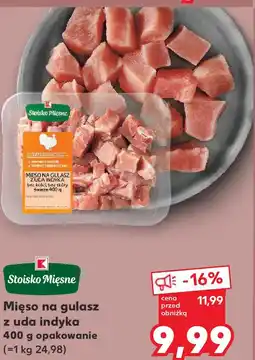 Kaufland Mięso na gulasz z uda indyka 400 g opakowanie oferta
