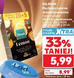 Kaufland DILMAH Herbata czarna aromatyzowana oferta