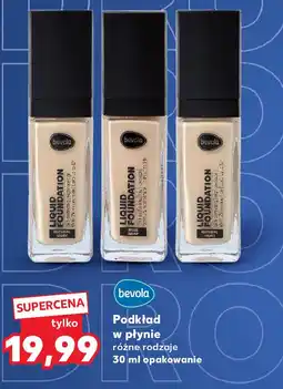 Kaufland bevola Podkład w płynie różne rodzaje 30 ml opakowanie oferta