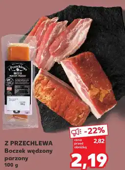 Kaufland Boczek wędzony parzony Z PRZECHLEWA oferta