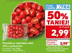 Kaufland Pomidory rzymskie mini oferta
