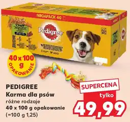 Kaufland PEDIGREE Karma dla psów różne rodzaje oferta