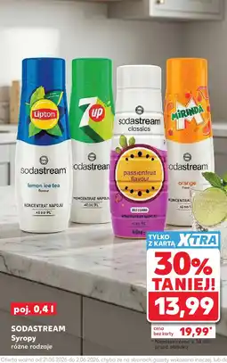 Kaufland SODASTREAM Syropy różne rodzaje oferta