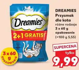 Kaufland DREAMIES Przysmak dla kota różne rodzaje oferta