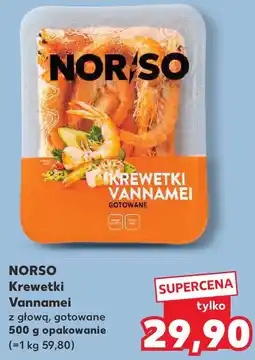 Kaufland Krewetki Vannamei NORSO oferta