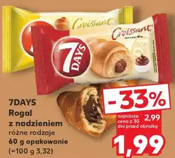 Kaufland 7DAYS Rogal z nadzieniem oferta