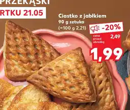 Kaufland Ciastko z jabłkiem oferta