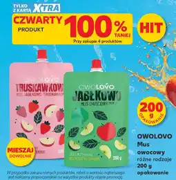 Kaufland Mus owocowy różne rodzaje 200 g opakowanie oferta