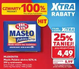 Kaufland Masło Polskie ekstra 82% tł oferta