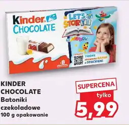 Kaufland KINDER CHOCOLATE Batoniki czekoladowe oferta