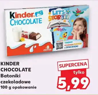 Kaufland KINDER CHOCOLATE Batoniki czekoladowe oferta