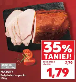 Kaufland MAZURY Polędwica sopocka oferta