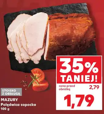 Kaufland MAZURY Polędwica sopocka oferta