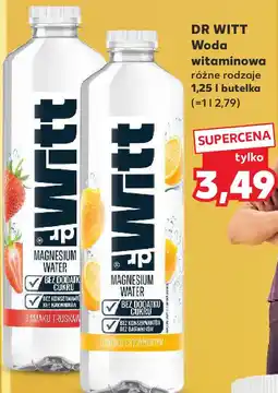 Kaufland Woda witaminowa DR WITT oferta