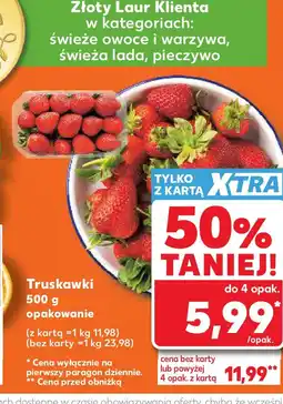 Kaufland Truskawki 500 g opakowanie oferta