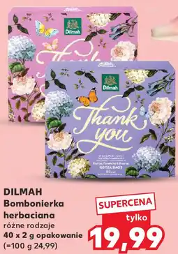 Kaufland Bombonierka herbaciana Dilmah oferta