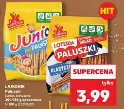 Kaufland Lajkonik Paluszki Junior, klasyczne 200/180 g oferta