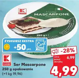 Kaufland K-Classic Ser Mascarpone 250 g opakowanie oferta