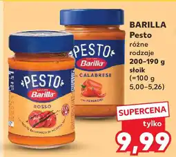 Kaufland BARILLA Pesto różne rodzaje 200-190 g słoik oferta