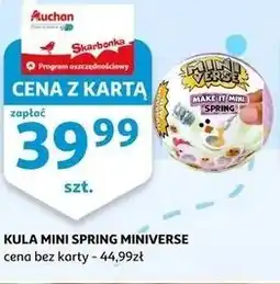 Auchan KULA MINI SPRING MINIVERSE oferta