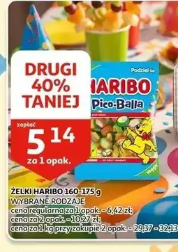 Auchan Żelki haribo oferta