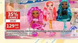 Auchan LALKA RAINBOW HIGH: Z BŁYSZCZĄCYMI NOGAMI LUB CYRKONIAMI DO WŁOSÓW oferta